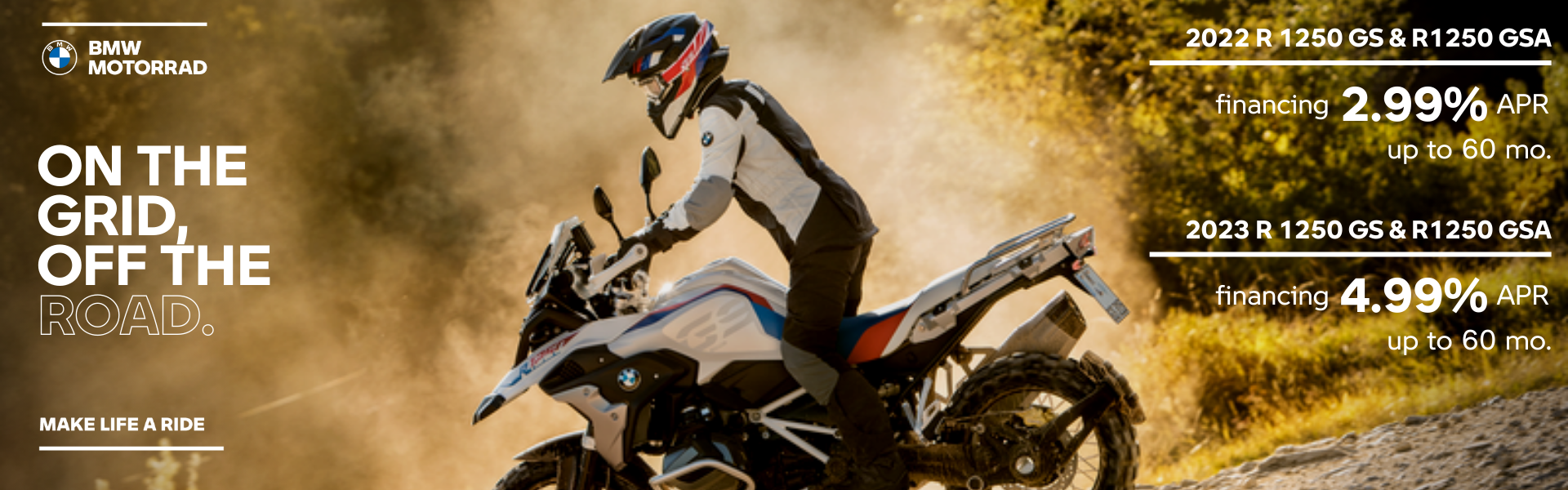 BMW Motorrad make Life a Ride