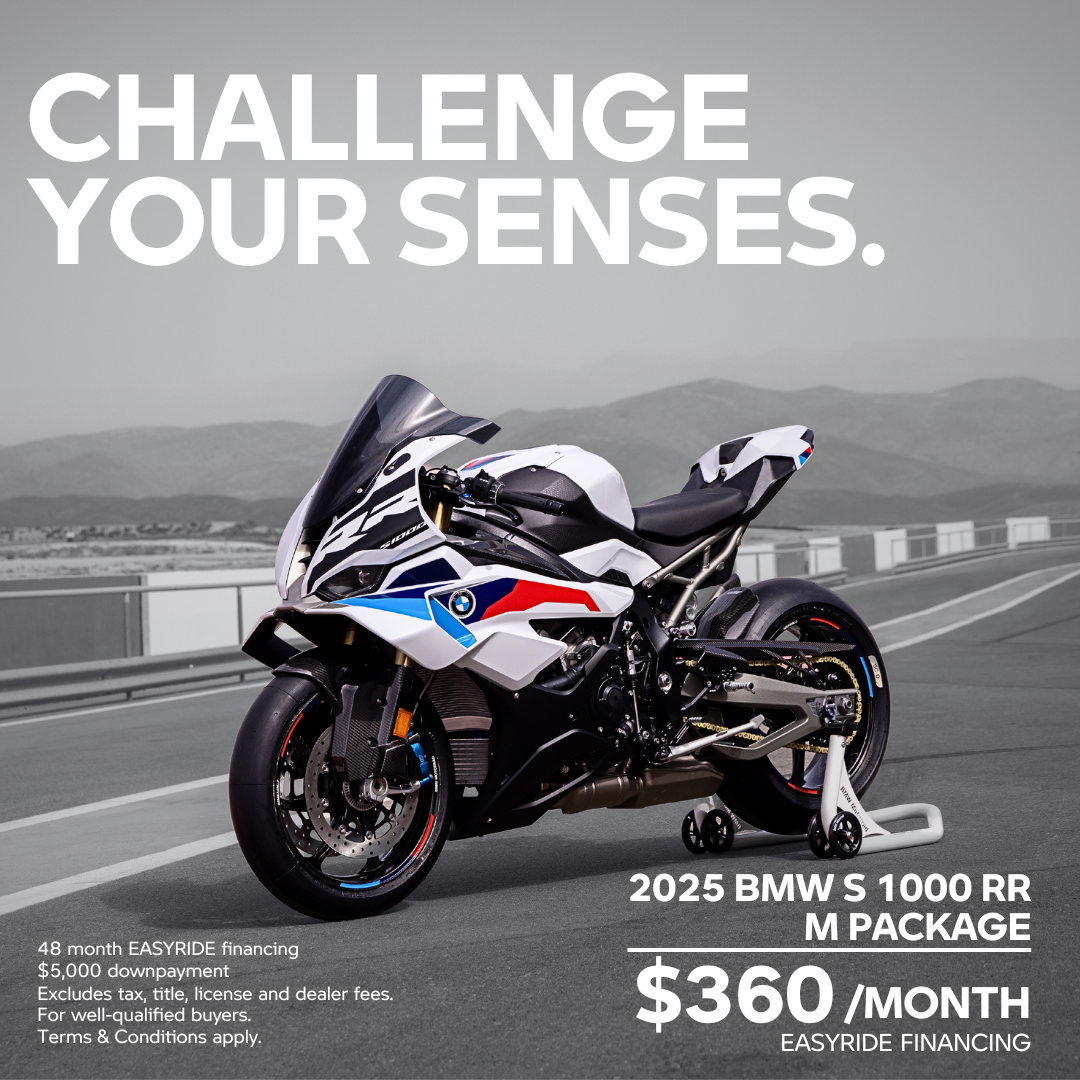 $360/month Easy Ride Financing for a 2025 S 1000 RR