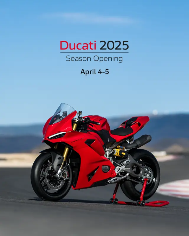 **🏍️ Ducati Season Opening 2025 – Let’s Ride Into the New Season! 🔥** 

Whether you're a lifelong Ducatisti or just discovering the world of Ducati, this event is your chance to experience the latest models, meet fellow riders, and celebrate the spirit of two wheels. 

📅 **Date:** April 4th & 5th
📍 **Location:** 911 Middlesex Ave - Metuchen/NJ
🎟️ **Free Entry!** 

What to expect: 
✅ Exclusive first look at the 2025 Ducati lineup 
✅ Test rides on NEW PANIGALE V2S & MULTISTRADA V2S (bring your gear & license!) 
✅ Special offers on Ducati apparel & accessories 
✅ Meet & greet with local Ducati enthusiasts 
✅ Food, drinks, and an unbeatable atmosphere 

Rev up your passion for Ducati and get ready for an unforgettable day! Invite your friends, share the excitement, and let’s make this season one to remember. 

#DucatiSeasonOpening #Ducatisti #Ducati #DucatiV2 #MultistradaV2 #PanigaleV2 #Bikeride #Bikeife