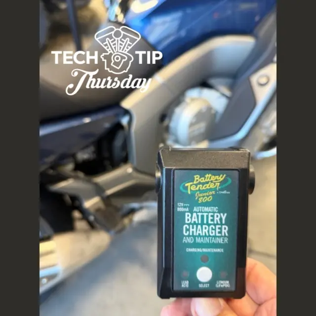 ⚡Keep Your Battery Alive This Winter!⚡

Cold weather can be tough on your motorcycle’s battery. 🥶 When your bike sits for weeks or months without running, the battery slowly drains — and come spring, that can mean a dead start to the season.

👉 Pro tip: Hook up a trickle charger (or battery tender) during winter storage! It keeps your battery topped up and healthy, so your bike is ready to roll when the roads are.

Don’t let the cold steal your first ride of spring — plug in and power up! 🔋🏍️

#MotorcycleMaintenance #WinterStorage #TrickleCharger #RideReady #CrossCountryCycle