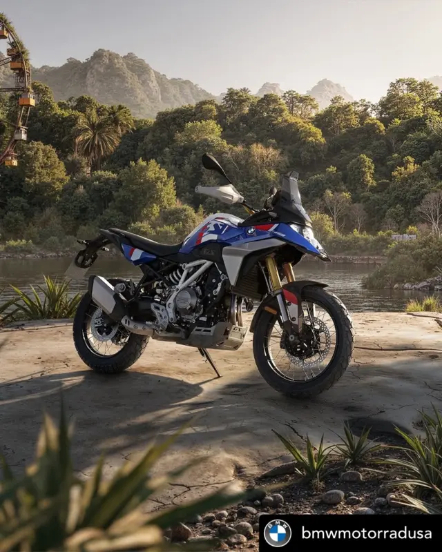 Shortcut to goosebumps. #F450GS.

👉 All-new twin-cylinder engine 
👉 135° crank offset — a deeper sound and more playful throttle feel
👉 Riding Modes: Rain / Road / Enduro
👉 Easy Ride Clutch (optional): lever-free starts, easier slow/stop-go
👉 Lightweight chassis only 393 lbs
👉 Heated grips & adjustable levers – comfort and control, every season
👉 Quickshifter Pro

#MakeLifeARide #bmwmotorrad