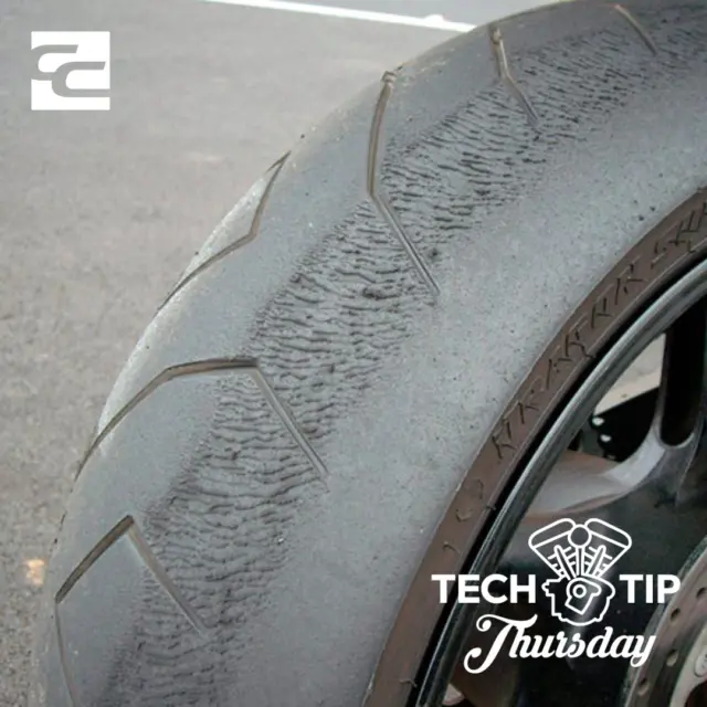 Your tires are your bike’s only contact with the road — and they tell you when it’s time for a change. 🔍 Here’s what to look for:
✔️ Tread depth: If your tread is under 2/32" (or you see wear bars), it’s time for new rubber.
✔️ Cracks or dry rot: Aging tires lose grip even if they look fine.
✔️ Uneven wear: Can indicate incorrect pressure or alignment issues.
✔️ Flat spots or vibration: Replace before they compromise handling and safety.

💡 Pro tip: Check tire pressure often and inspect before every ride — fresh, properly inflated tires = safer, smoother rides!"
#TechTipThursday #MotorcycleMaintenance #MotorcycleSafety #MotorcycleTires #RideSafe #MotoLife #MotorcycleTips #MotorcycleCare #BikeLife #MotorcycleLovers #TwoWheelsForever #MotorcycleCommunity #MotorcycleRider #MotorcycleGear #MotorcycleService #TireSafety #MotorcycleMechanic #MotorcycleShop #crosscountrycycle