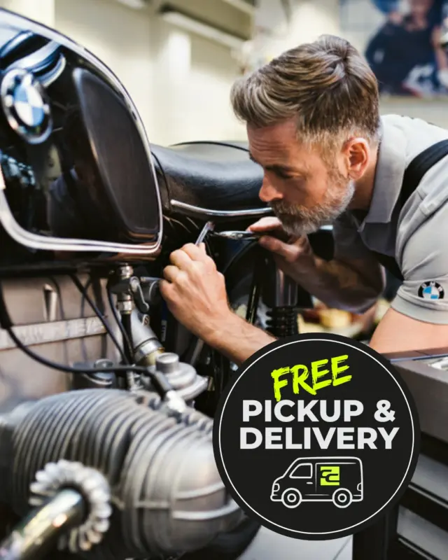 Take advantage of our Winter Service Specials and save big on the work your bike deserves:

10% off labor for service between $500 –$1,000
15% off for $1,001 – $2,500
20% off (up to $500 savings) for service over $2,500

Plus, complimentary pickup & delivery may be available — just ask your service advisor for details! #motorcyclesofinstagram  #motorcyclelife  #instamotorcycle  #motorcycles  #bmwmotorcycle #crosscountrycycle