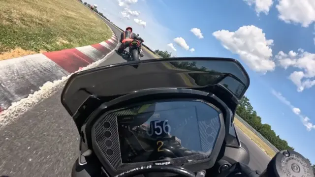 Here we go. Couple of laps following our sales manager and Ducati rider @lord_kishyy . Great to see his improvement on the track !! Because #weride